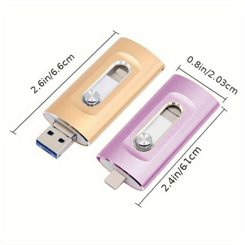 ⚡3-in-1-Flash-Laufwerk⚡ Tragbarer Hochgeschwindigkeits-USB-3.0-Speicher