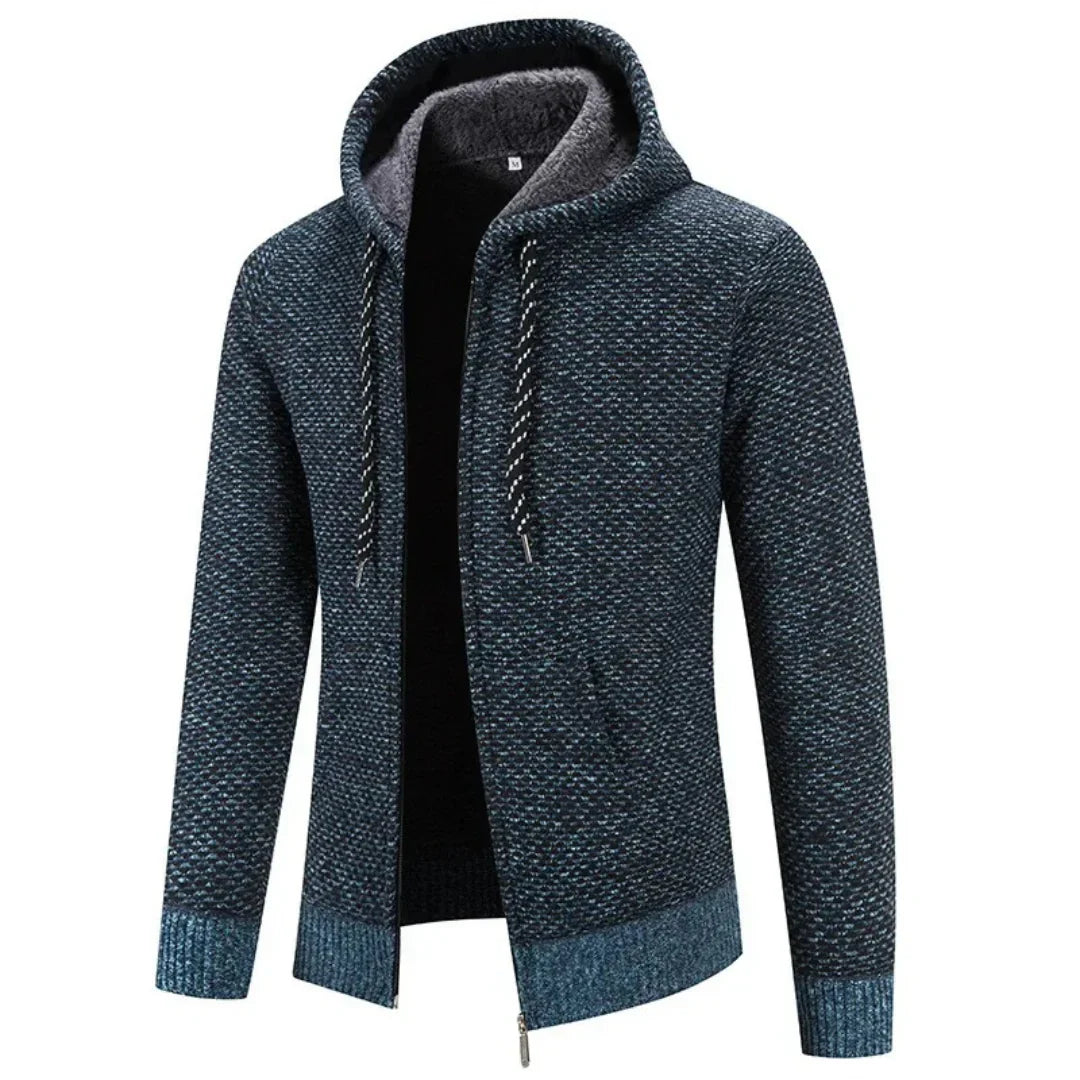 Vincenzo™ | Cardigan con cappuccio