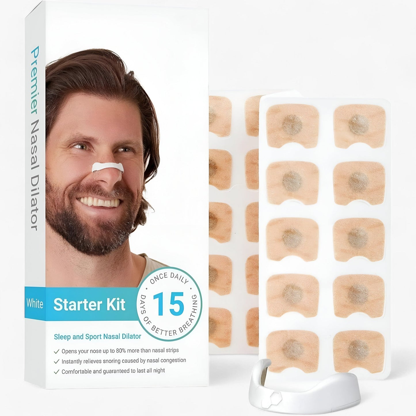 Sleep Nose Strips | Bequeme Anti-Schnarch-Atemhilfe