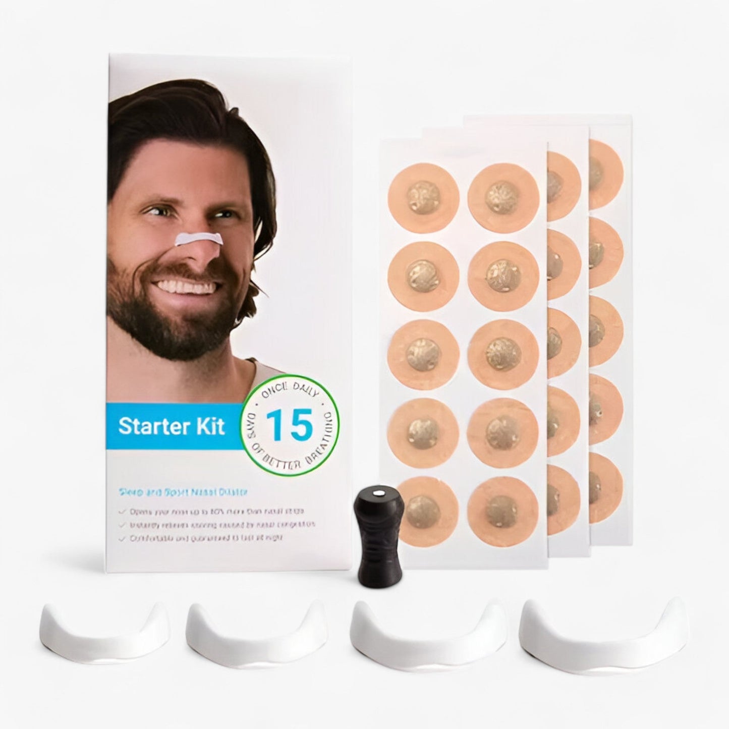 Sleep Nose Strips | Bequeme Anti-Schnarch-Atemhilfe