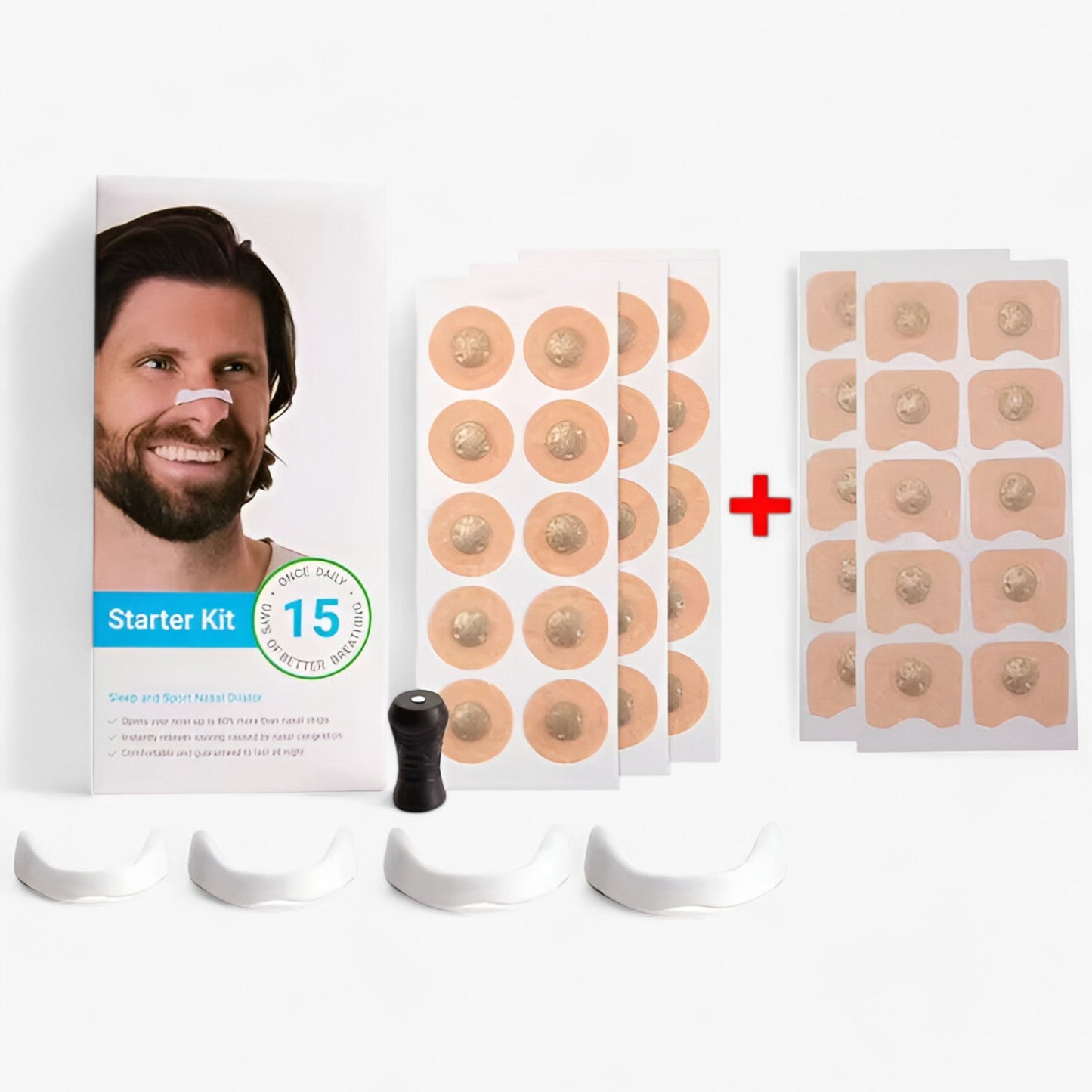Sleep Nose Strips | Bequeme Anti-Schnarch-Atemhilfe