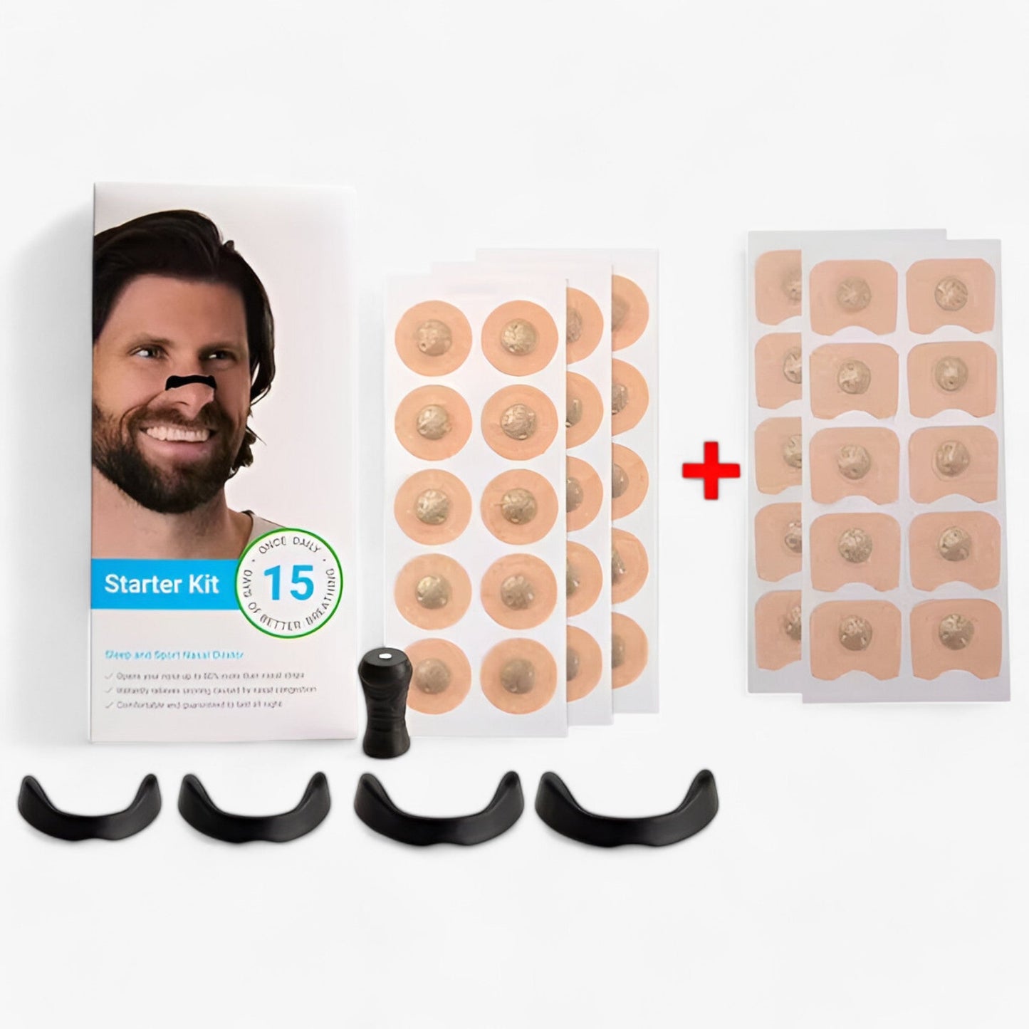 Sleep Nose Strips | Bequeme Anti-Schnarch-Atemhilfe