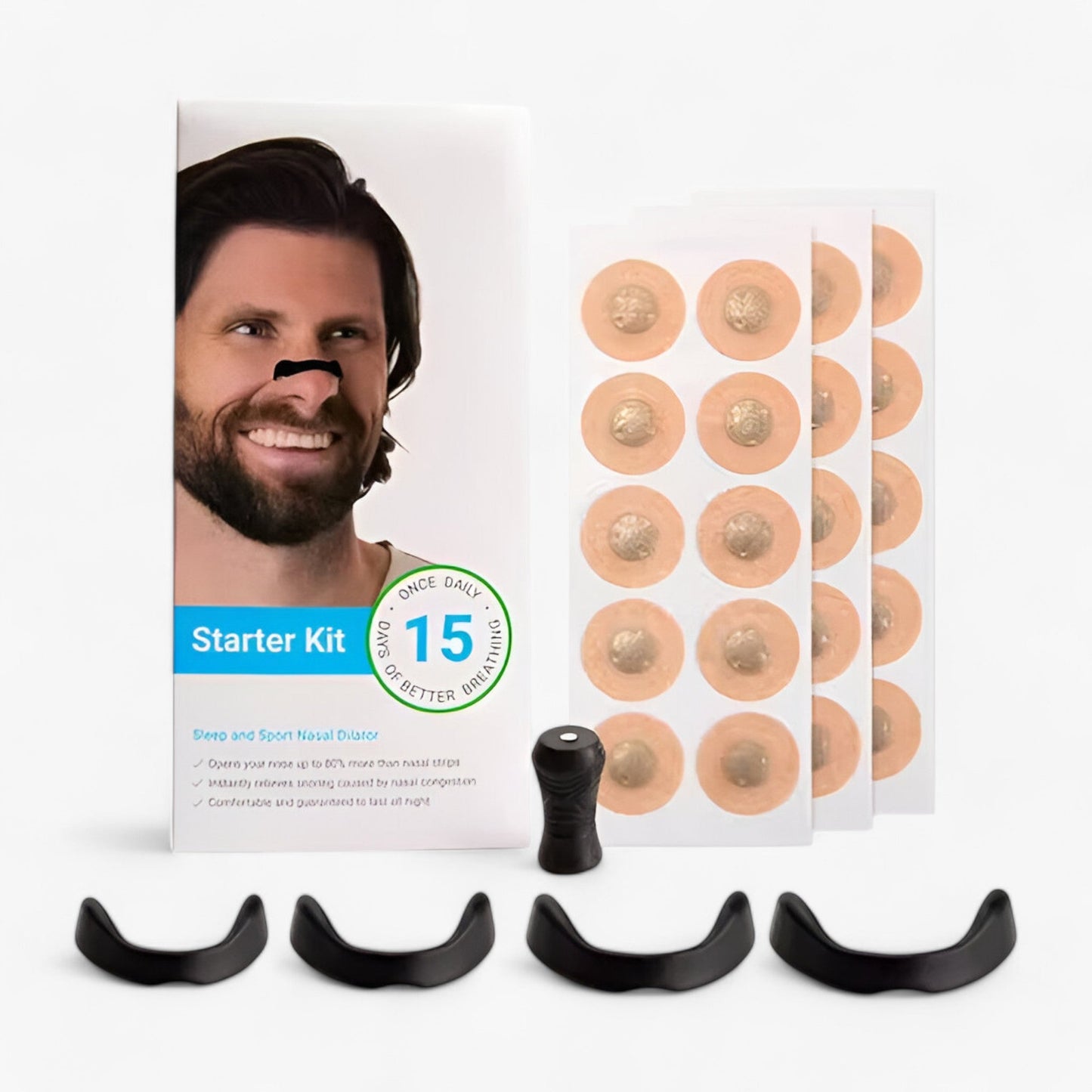Sleep Nose Strips | Bequeme Anti-Schnarch-Atemhilfe