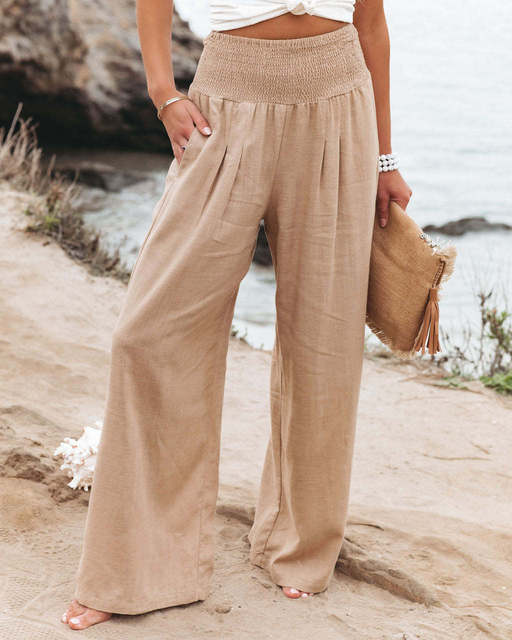 Eterna Milano™ | Pantaloni da spiaggia in lino
