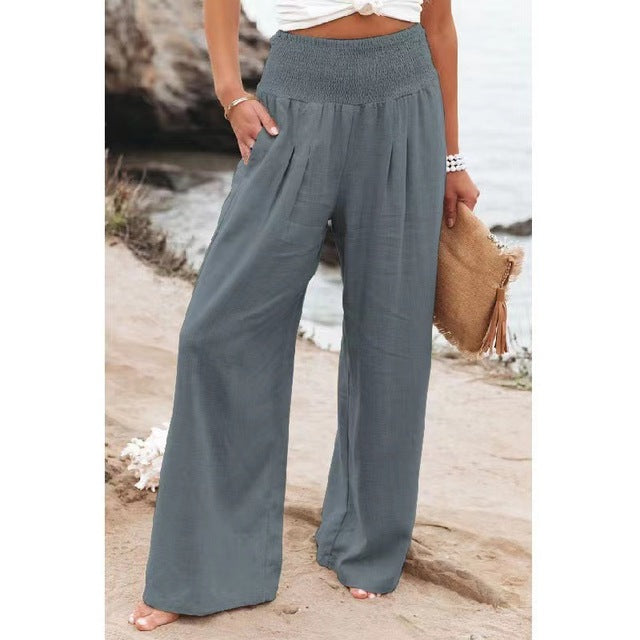 Eterna Milano™ | Pantaloni da spiaggia in lino