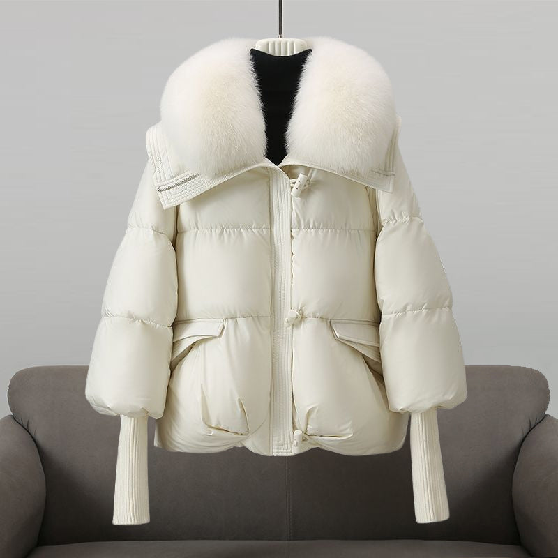 Amy™ | Luxuriöse Puffer-Winterjacke