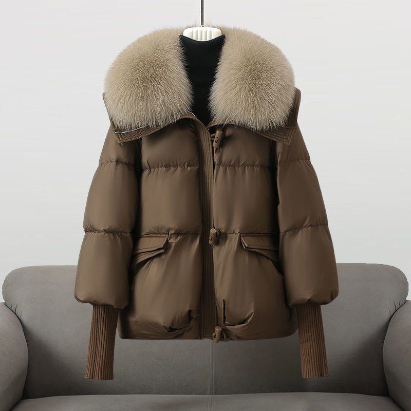 Amy™ | Luxuriöse Puffer-Winterjacke