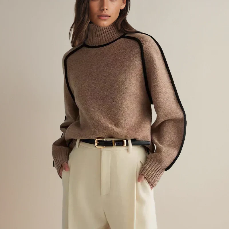 Amanda™ | Schicker Rollkragenpullover