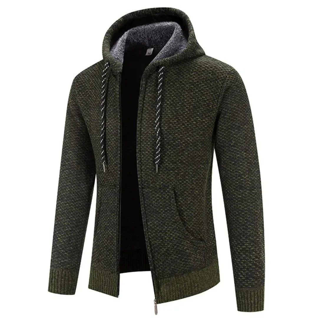 Vincenzo™ | Cardigan con cappuccio