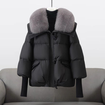 Amy™ | Luxuriöse Puffer-Winterjacke
